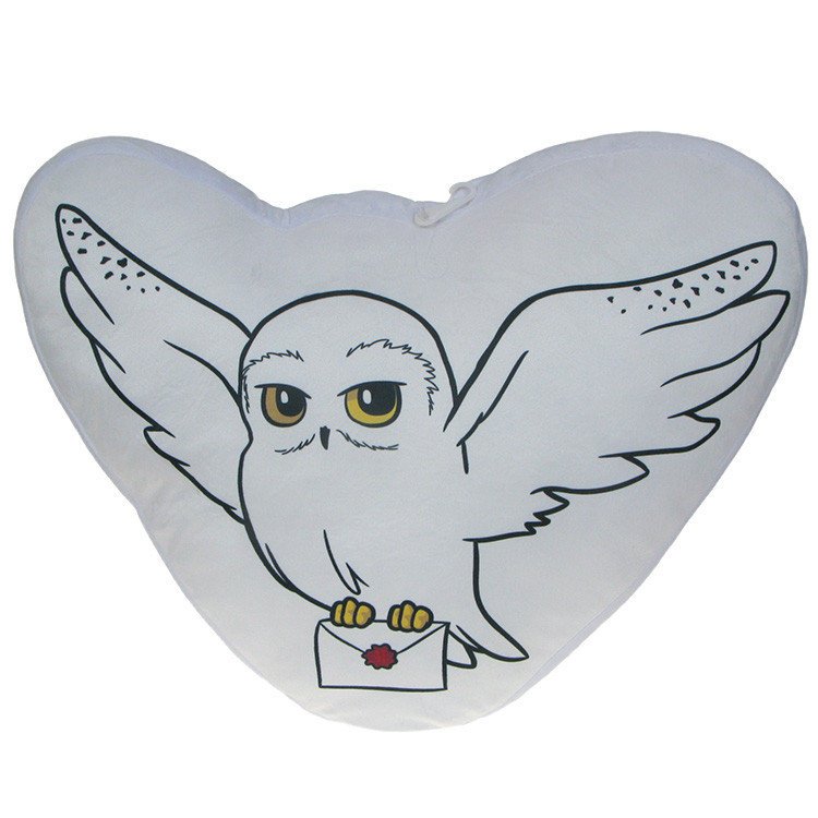 Harry Potter - Poduszka pluszowa (kształtka) Sowa Hedwiga ( 657727)
