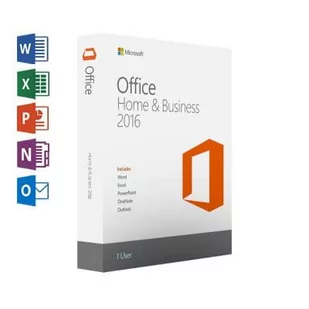 Microsoft Office 2016 dla użytkowników Domowych i Małych Firm na MacOS RETAIL 32/64 Bit - klucz (Key) - PROMOCJA - Faktura VAT - Programy biurowe - miniaturka - grafika 1