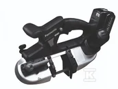 Piły elektryczne - Zestaw PANASONIC Piła taśmowa 18V z 2 x 18V / 5.0Ah Li-ion + ładowarka, z Systainer (14.4V współpracująca) - miniaturka - grafika 1