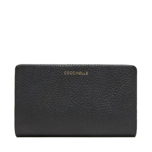 Duży Portfel Damski Coccinelle E2 TBM 11 F3 01 Czarny - Portfele - miniaturka - grafika 1