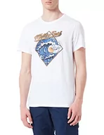 Koszulki męskie - Blend Męski T-shirt, 110601/jasny biały, S - miniaturka - grafika 1