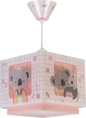 Lampy sufitowe - Dalber Koala lampa wisząca 1-punktowa różowa 63262S 63262S - miniaturka - grafika 1