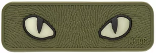 Naszywka M-Tac Cat Eyes 3D PVC - Olive (51114001) - Odzież taktyczna i umundurowanie - miniaturka - grafika 1