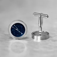 Spinki do mankietów i krawatów - Taurus -Twoja Konstelacja gwiazd - spinki + box - miniaturka - grafika 1