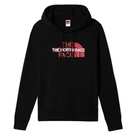 Bluzy sportowe damskie - Bluza The North Face Graphic Light 0A7QZTJK31 - czarna - miniaturka - grafika 1