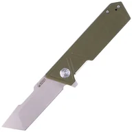 Noże - Nóż składany Kubey Avenger Outdoor Green G10, Bead Blasted D2 (KU104B) - miniaturka - grafika 1