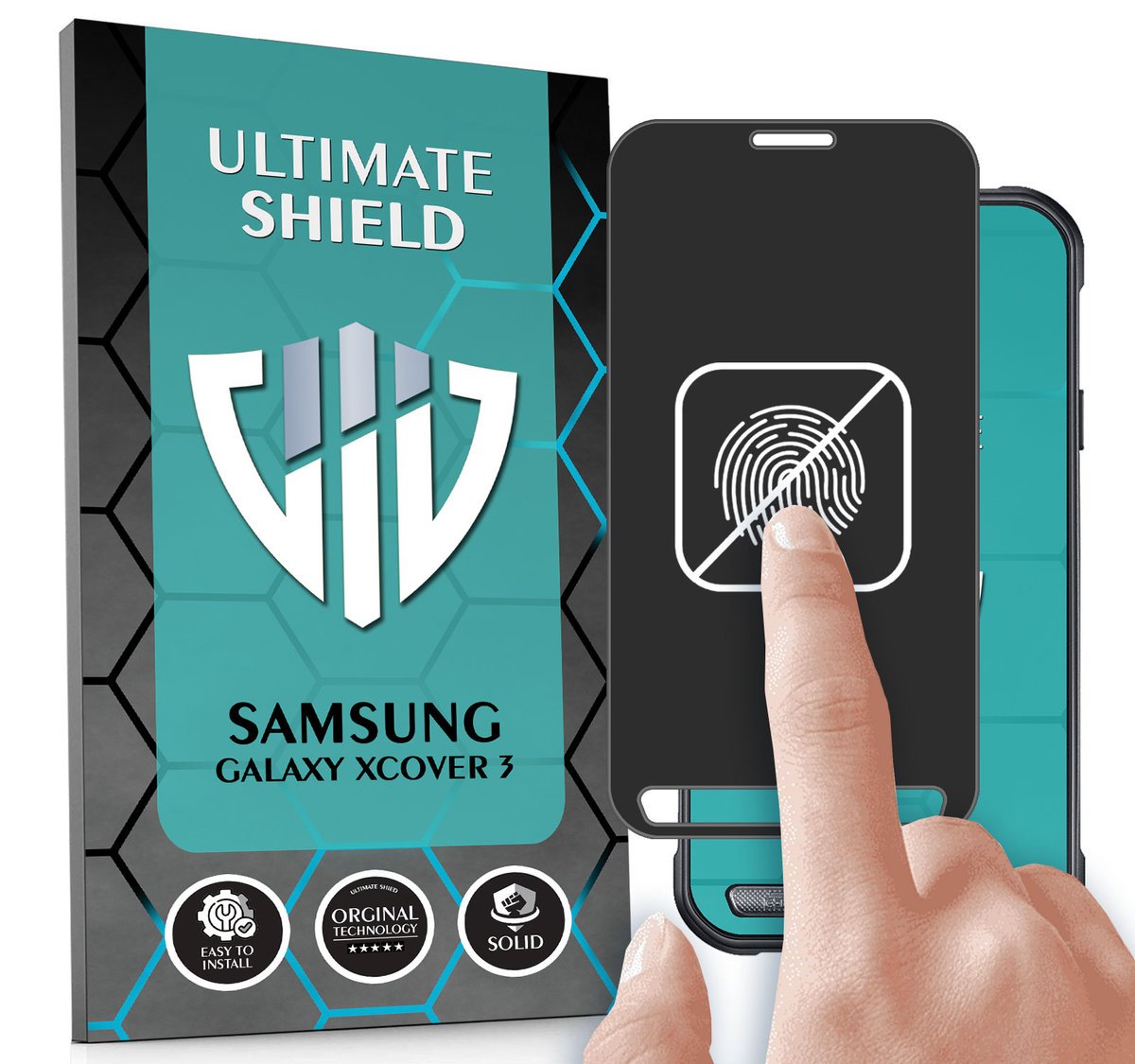 FOLIA DO SAMSUNG GALAXY XCOVER 3 HYDROŻELOWA MATOWA CAŁY EKRAN 5D