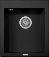 Zlewozmywaki - Zlew PLADOS ONE 4110 CZARNY METAL (black metalik 44) (ON411044) - miniaturka - grafika 1