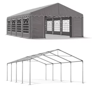 Namiot Imprezowy Letni 4x8x2 Szary SUMMER IPE - Pawilony ogrodowe Namiot Imprezowy Letni 4x8x2 Szary SUMMER IPE - Pawilony ogrodowe - miniaturka - grafika 1
