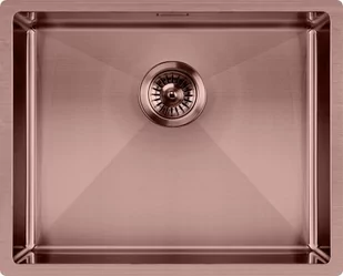 Kernau Zlewozmywak stalowy KSS U 61.1 1B SS COPPER - Zlewozmywaki - miniaturka - grafika 1