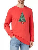 Bluzy męskie - Blend Bluza męska, 181655 / Mars Red, XXL - miniaturka - grafika 1