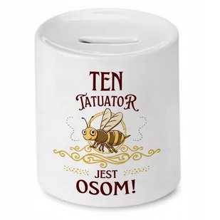 Skarbonka Dla Tatuatora na Urodziny Prezent z Nadrukiem ze Zdjęciem - Skarbonki - miniaturka - grafika 1