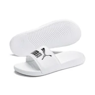 Klapki i japonki damskie - Klapki Popcat 20 PUMA White Black - miniaturka - grafika 1