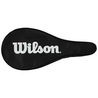 Torby sportowe - Wilson Tennis Cover Full Generic Bag Wrc600200, Czarne Torba, Pojemność: 8 L - miniaturka - grafika 1