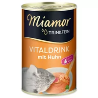 Mokra karma dla kotów - Miamor Vitaldrink z kurczakiem puszka 135g - miniaturka - grafika 1