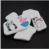 Farby i media malarskie - KAMIENIE DO MALOWANIA PŁASKIE BIAŁE OTOCZAK BIAŁY KAMIEŃ DLA RYSOWANIA - 1 KG, 40-80 mm. - miniaturka - grafika 1