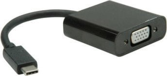 Value Adapter AV Beeldscherm Adapter USB typu C - VGA, Audio