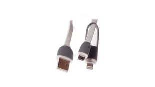 Libox Kabel USB-micro USB/iPhone 2A 1m LB0066W LIBOX - Kable USB - miniaturka - grafika 2