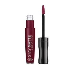 Rimmel STAY MATTE - LIQUID LIP COLOUR - Pomadka w płynie - 810 RIMMLPPL-WPL-06 - Szminki - miniaturka - grafika 3