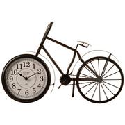 Atmosphera Créateur d'intérieur Atmosphera Créateur dintérieur Oryginalny zegar stołowy w kształcie roweru w stylu vintage kolor czarny do salonu sypialni dekoracja B00PFPD8YA