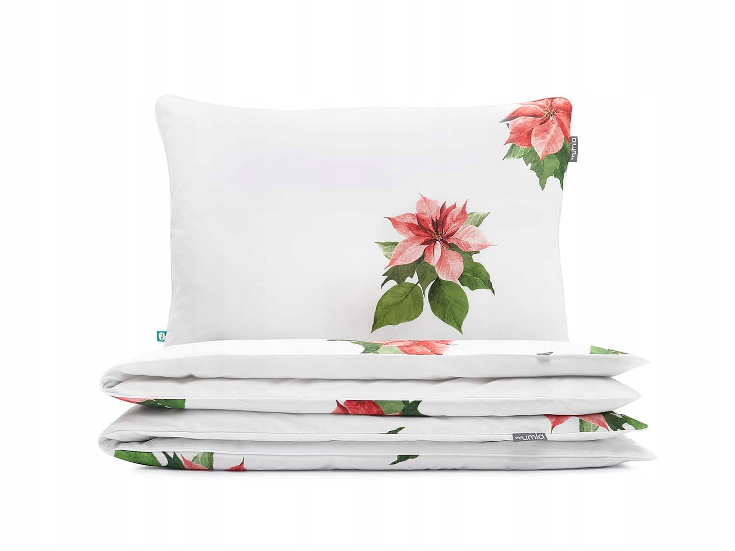 pościel gwiazda betlejemska: 140x200 cm 1x 60x50 cm-MUMLA Mumla