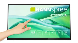 Hannspree HT220CUA 21.4" Full HD LED dotykowy Czarny - Monitory - miniaturka - grafika 1
