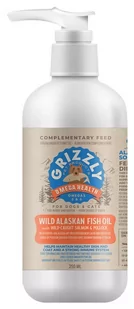 Grizzly Omega Health - olej z dzikiego łososia 250ml - Suplementy i witaminy dla psów - miniaturka - grafika 1