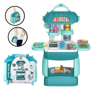 Zestaw w kuferku - sklep - Zabawy w naśladowanie dorosłych - miniaturka - grafika 1