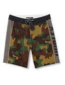 Kąpielówki dla chłopców - Hurley Chłopięce B Phtm Fl Woodland szorty Board Khaki cargo 24 - miniaturka - grafika 1