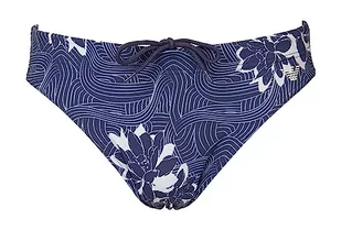 Emporio Armani Swimwear Men's Emporio Armani Graphic Patterns Low Swim Briefs, Flowers, 48, Flowers, 48 - Kąpielówki męskie - miniaturka - grafika 1
