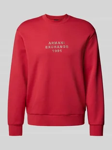 Bluza z wyhaftowanym logo - Bluzy męskie - miniaturka - grafika 1