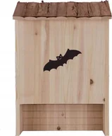 Karmniki dla ptaków - Garden&Fun Budka dla nietoperzy, drewniana, 30x12,5x43cm - miniaturka - grafika 1