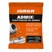 Dodatki do zapraw - Jurga Plastyfikator sypki do zapraw murarskich i tynkarskich Admix - miniaturka - grafika 1