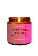 Świece - Świeczka sojowa STYLISTKA PAZNOKCI - miniaturka - grafika 1