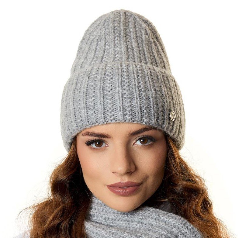 Czapka damska Vienna Jasny szary