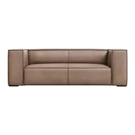Sofy i kanapy - Jasnobrązowa skórzana sofa 212 cm Madame – Windsor & Co Sofas - miniaturka - grafika 1