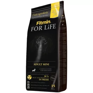 Fitmin For Life Adult Mini 15 kg - Sucha karma dla psów - miniaturka - grafika 1