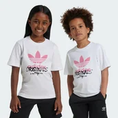 Koszulki dla dziewczynek - Graphic T-Shirt Kids - Adidas - miniaturka - grafika 1