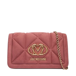 Torebka LOVE MOSCHINO JC5640PP0NKE0611 Różowy - Torebki damskie - miniaturka - grafika 1