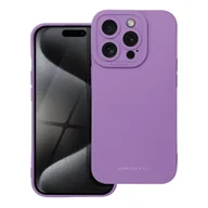 Etui i futerały do telefonów - Futerał Roar Luna Case - do iPhone 15 Pro Fioletowy - miniaturka - grafika 1