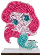 Zabawki kreatywne - Little Mermaid, Crystal Art Buddy - miniaturka - grafika 1