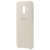Etui i futerały do telefonów - Samsung Etui Dual Layer Cover do Samsung Galaxy A6 Plus 2018 Złoty (EF-PA605CFEGWW) - miniaturka - grafika 1