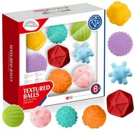 Zabawki sensoryczne - PIŁECZKI SENSORYCZNE PIŁECZKI DO REHABILITACJI DO MASAŻU KOREKCYJNE - miniaturka - grafika 1
