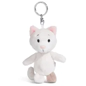 Maskotki i pluszaki - NICI 49401 Brelok pluszowy Kot uroczy Love 10cm GREEN - miniaturka - grafika 1