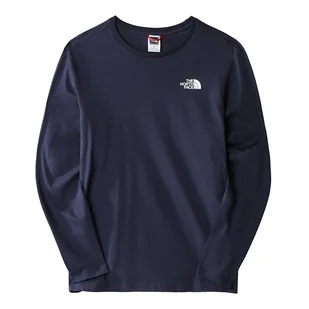 Koszulka The North Face Easy 0A2TX18K21 - granatowa - Koszulki sportowe męskie - miniaturka - grafika 1