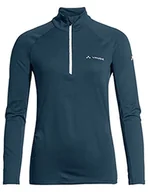 Swetry damskie - VAUDE Damski sweter Larice Light Shirt II niebieski Dark Sea 42 - miniaturka - grafika 1