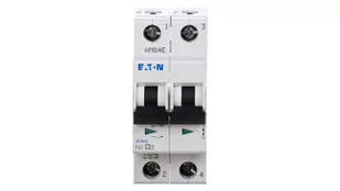 Eaton Wyłącznik nadprądowy 2P C 3A 15kA AC FAZ C3/2 278750 - Bezpieczniki elektryczne - miniaturka - grafika 1