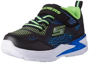 Skechers Erupters III Derlo sneakersy chłopięce, Czarna siatka syntetyczna, niebieska limonka, 36 EU - Buty dla chłopców - miniaturka - grafika 1