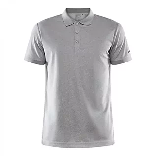 Koszulki męskie - Craft Męska koszulka polo CORE Unify, kolor szary, L, gris, L - grafika 1