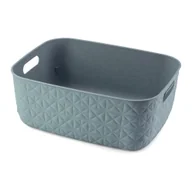 Kosze wiklinowe - Plastikowy koszyk do przechowywania 38x29x14 cm Softex – Curver - miniaturka - grafika 1